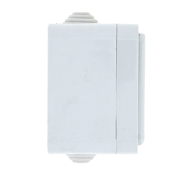 Купить EKF PROxima Прага Розетка 1-местная 16А с заземлением с крышкой IP44 белая