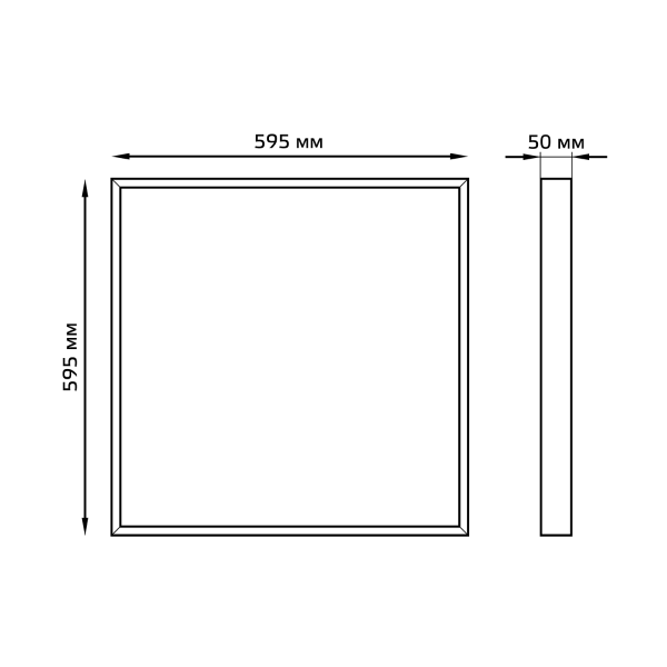 Gauss Светильник офисный MiR 35W 2800lm 3000K IP40 595*595*50мм опал LED G1-A0-00070-01G02-2003530 Купить Gauss Светильник офисный MiR 35W 2800lm 3000K IP40 595*595*50мм опал LED G1-A0-00070-01G02-2003530