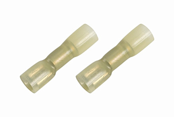 Клемма плоская полностью изолированная термоусаживаемая гнездо - 6.6мм 4-6мм² (РПи-м-т 6.0-(6.3) желтый Rexant 08-0654