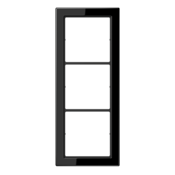 JUNG Рамка 3-кратная черная FD983SW