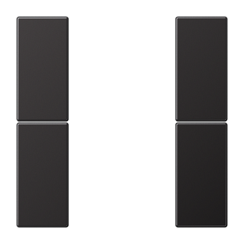 JUNG Набор накладок 2 группы, Dark AL2502TSAD