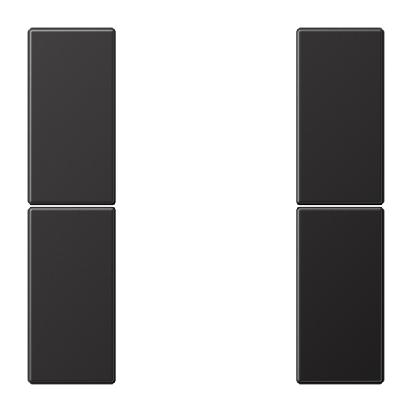 JUNG Набор накладок 2 группы, Dark AL2502TSAD