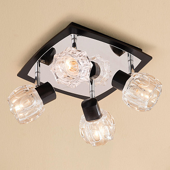 Citilux CL530541 Ровер Венге+Хром Наст.-Потол