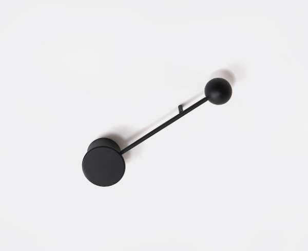 ITALLINE IT03-1434 black светильник настенный