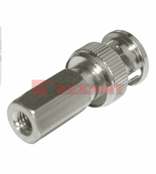 Купить Разъем штекер BNC RG-58 накрутка Rexant 05-3021