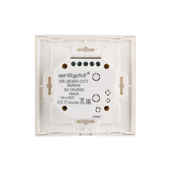 Купить Arlight Панель Rotary SR-2836R-CCT-RF-IN White (3V, MIX) (IP20 Пластик, 3 года) 021061