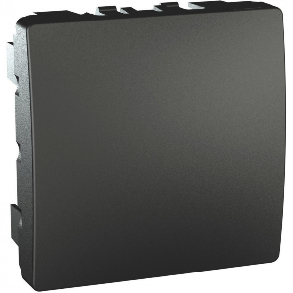 SE Unica New Антрацит Заглушка 45х45 NU586654