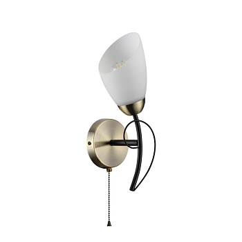 Lumion 4592/1W COMFI черный, бронза Бра с выключателем E27 40W 220V ELIANA