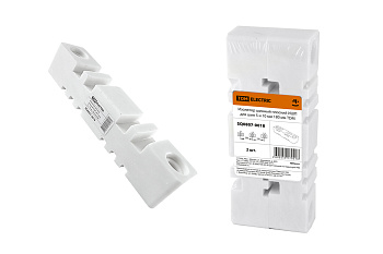 TDM Изолятор шинный плоский ИШП для шин 5 и 10 мм 180 мм SQ0807-0018