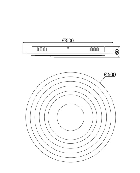 Купить Freya LED Melody Белый Потолочный светильник FR6014CL-L98W