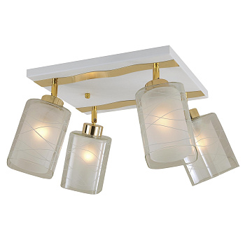 Citilux CL160142 Прима Белый+Золото Светильник Люстра