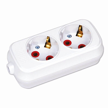 Horoz Electric 200-200-201 Колодка 2 гн с/з 36шт HRZ00001476