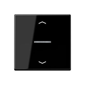 JUNG Клавиша для KNX кнопки, 1 группа, с окошком, символы стрелки дюропласт черный A101KO5PSW