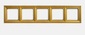 JUNG EcoProfi DECO Золото Рамка 5-ая EPD485GO