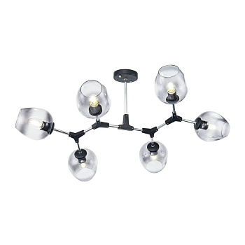 Freya Modern Desi Черный Потолочный светильник E27 60W FR5006CL-06B