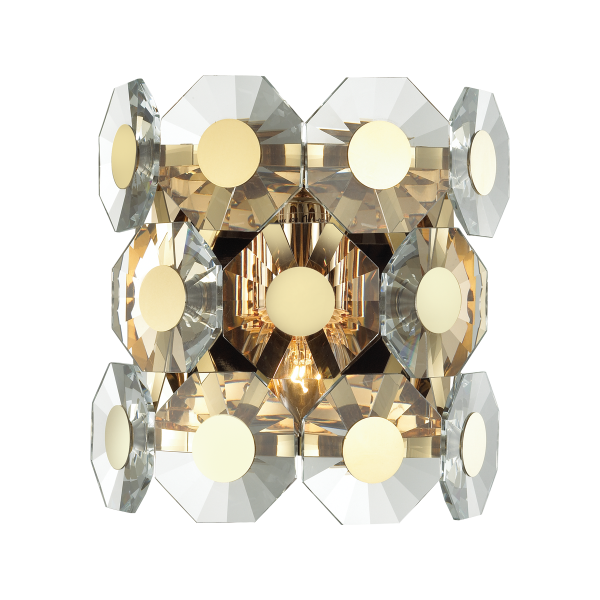 Купить Odeon Light 4974/1W HALL ODL22 373 золотой/хрусталь Бра E14 1*40W TOKATA