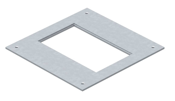 OBO Bettermann Крышка монтажного основания UZD250-3 для лючка GES2 (сталь) 7400455