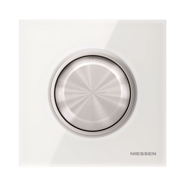 Купить ABB SKY Moon Стекло белое Рамка 1-постовая 2CLA867100A3001