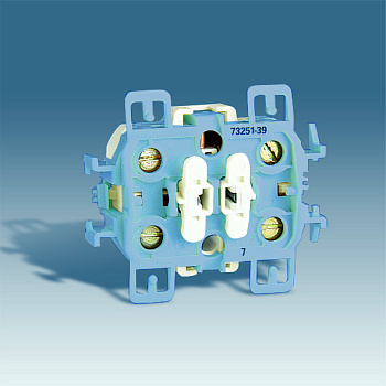 Simon 73 loft Мех Выключатель 1-клавишный 2-х полюсный 73131-39