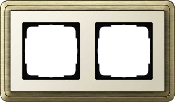 Gira ClassiX Бронза/Кремовый Рамка 2-ая 0212623