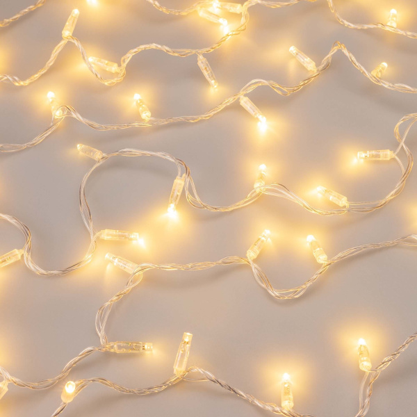 Купить Arlight Светодиодная гирлянда ARD-STRING-CLASSIC-10000-CLEAR-100LED-FLASH Warm/Warm (230V, 7W) (Ardecoled, IP65) 025814
