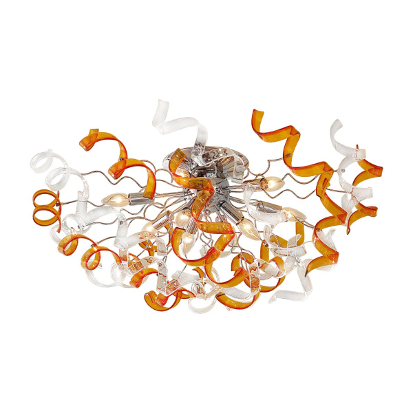 Citilux CL222192 Рандом Хром+Прозр+Янт Светильник Люстра