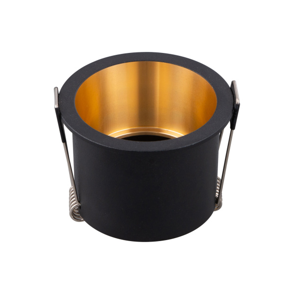 Maytoni Downlight Reif Черный с Золотом Встраиваемый светильник DL049-01GB Купить Maytoni Downlight Reif Черный с Золотом Встраиваемый светильник DL049-01GB