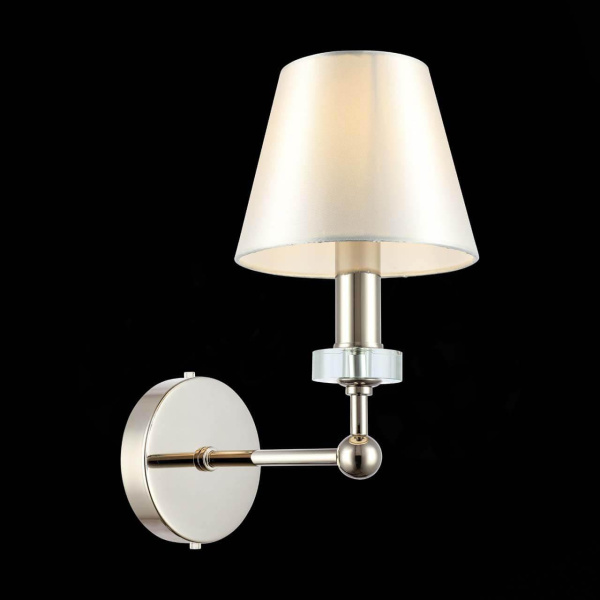 Купить ST Luce SL1755.151.01 Светильник настенный Никель/Белый E14 1*40W