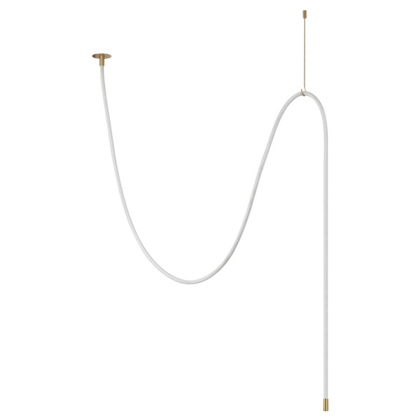 Odeon Light 4399/40CL HIGHTECH ODL23 103 ант.бронза/металл/канат Потолочный св-к встраиваемый (2 крепления и крючок в комплекте) IP20 LED 40W 1580Лм 3