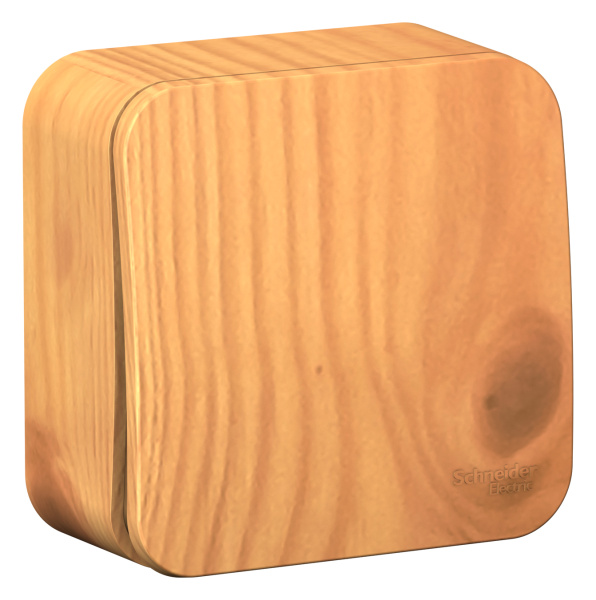 Купить Systeme Electric Blanca наруж Ясень Переключатель 1-клавишный 10А, 250B, изолир. пластина