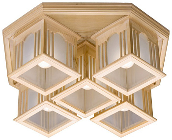 Velante 595-717-05, Светильник потолочный E27,5x40W