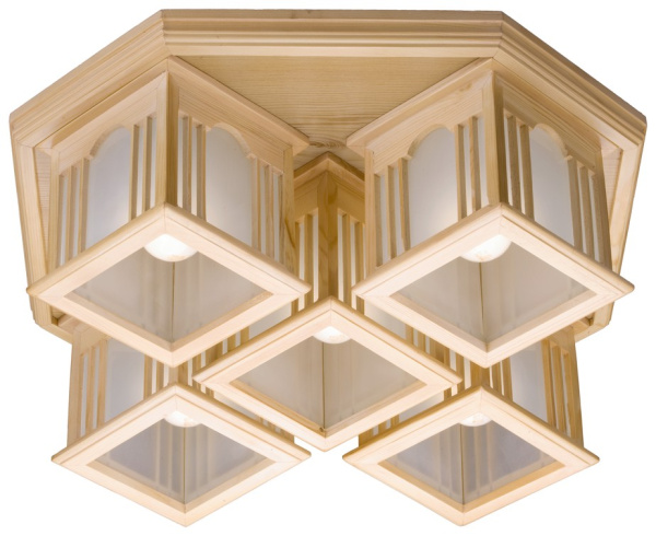 Velante 595-717-05, Светильник потолочный E27,5x40W