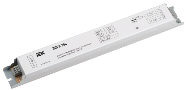 IEK ЭПРА 258 для линейных ЛЛ Т8