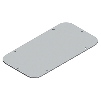 SE Sarel Алюминевая плата кабельного ввода 245х130 S3D NSYTLCU