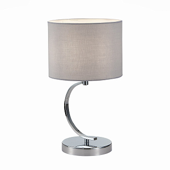 Evoluce SLE105304-01 Настольная лампа Хром/Серый E14 1*40W