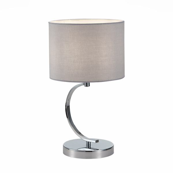 Evoluce SLE105304-01 Настольная лампа Хром/Серый E14 1*40W