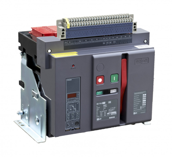 Dekraft Выключатель автоматический воздушный стационарный 3P 2500А 80кА расцепитель М ВА-732