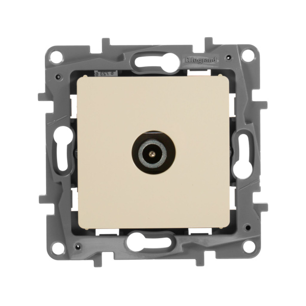Купить Legrand Etika Слоновая кость Розетка TVоконечная 672365