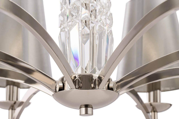 Купить Maytoni Modern Krona Никель Люстра MOD076PL-08N