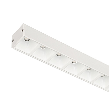 Arlight Светильник SNAP-STARLINE-LASER-S600-13W Day4000 (WH-WH, 80 deg, 48V) (IP40 Металл, 3 года) 031456