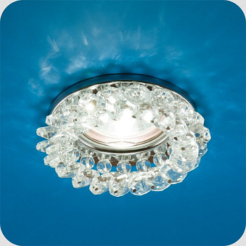 Italmac Venecia 51 05 70 Светильник точечный MR 16, основание - хром, стекло прозрачный