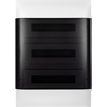 Legrand Practibox S Пластиковый щиток Встраиваемый (в полые стены) 3X18 Дымчатая дверь 137578