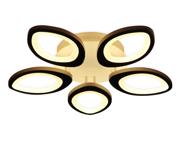 Купить Ambrella Потолочный светодиодный светильник с пультом FA4492/5 WH белый 4200K/3000K/6400K 63W D520*85 (ПДУ ИК)