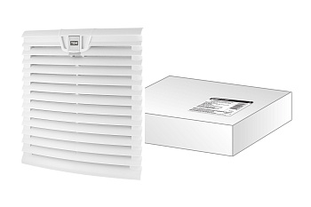 TDM Вентиляционная решетка с фильтром для вентилятора ВФУ SQ0832-0113 (255 мм) SQ0832-0118