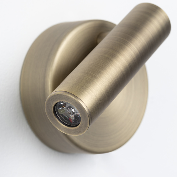 Купить Arlight Светильник SP-BED-NB-R90-3W Warm3000 (BR, 20 deg, 230V) ( IP20 Металл, 3 года) 036544