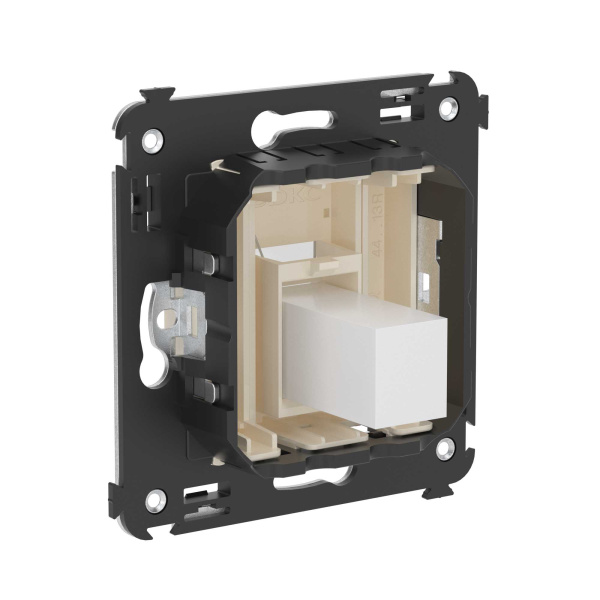 Купить DKC HDMI розетка одинарная в стену, тип А-А, "Avanti", "Ванильная дымка"