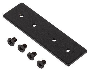 ЭРА Коннектор TRM-S20-C прямой для накладного магнитного шинопровода NOVA TRM-S20 черный