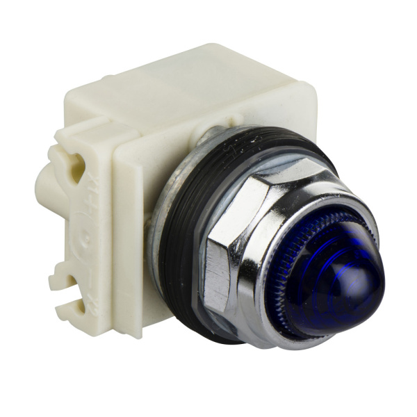 Купить SE Лампа сигнальная 30мм 230В синяя 9001KP7L9