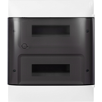 Legrand Practibox S Пластиковый щиток Навесной 2X12 Дымчатая дверь 135612