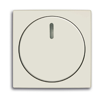 ABB BJB Basic 55 Шале (бел) Накладка светорегулятора поворотного для механизмов диммеров BJE 2CKA006599A2992